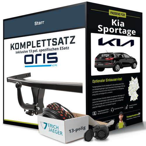 Anhängerkupplung oris starr - oris,