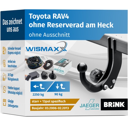Anhängerkupplung für toyota - anhÄngerkupplung,