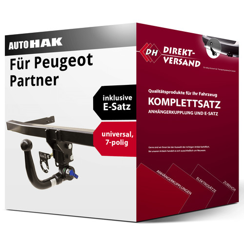 Anhängerkupplung abnehmbar - , +