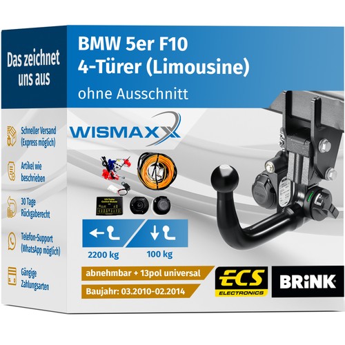 Anhängerkupplung für bmw - bmw, 5er
