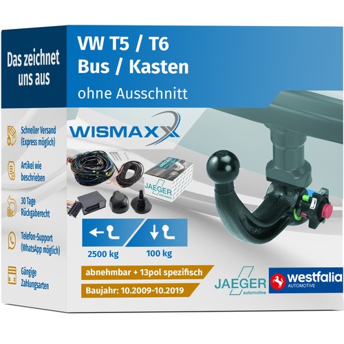Westfalia anhängerkupplung - westfalia,