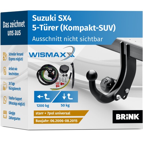 Anhängerkupplung für suzuki - anhÄngerkupplung,