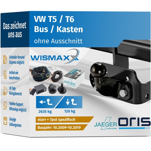 Anhängerkupplung für - vw, t5
