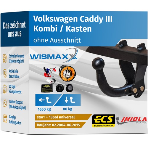 Caddy iii kasten life maxi - kasten,