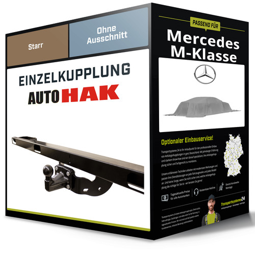 Starre anhängerkupplung für - starre,