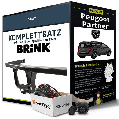 Anhängerkupplung brink starr - anhängerkupplung,